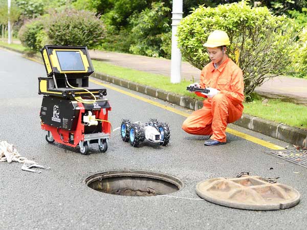白山管道机器人检测