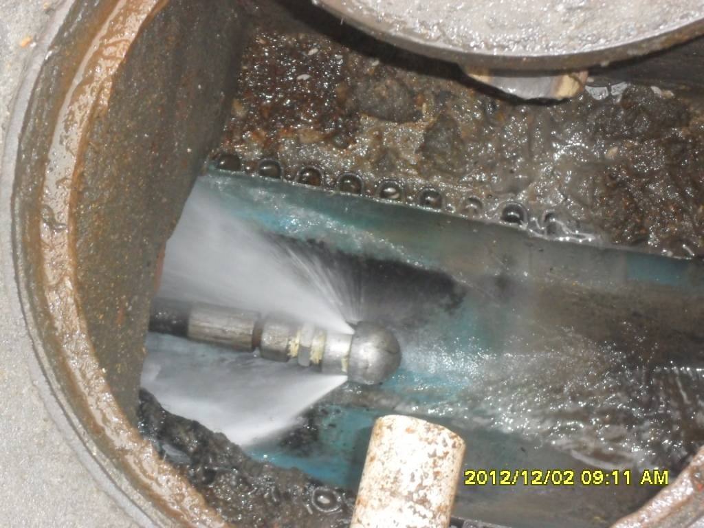 白山污水管道高压清洗