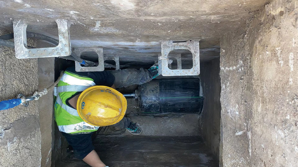 白山HDPE短管内衬法